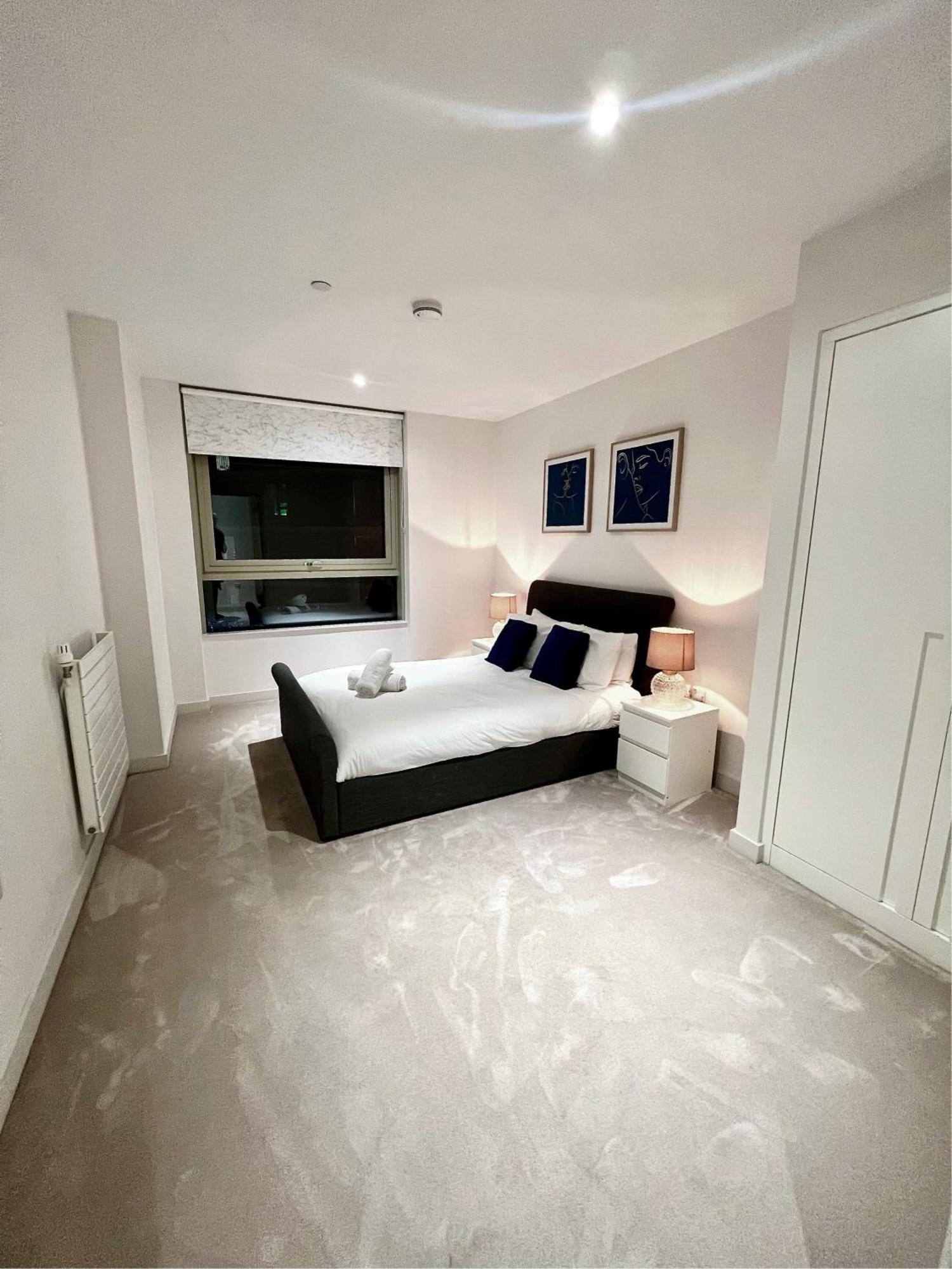Stylish Apartment Docklands Londen Buitenkant foto