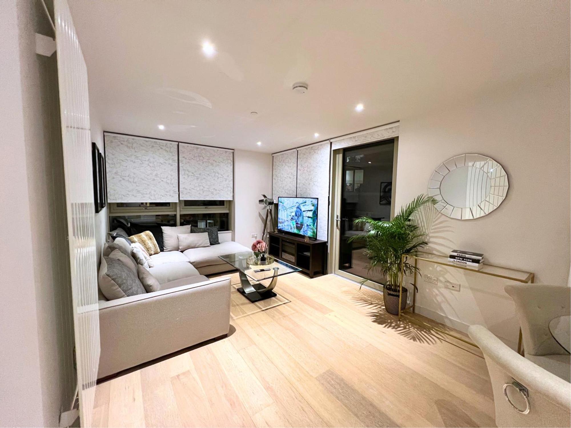 Stylish Apartment Docklands Londen Buitenkant foto